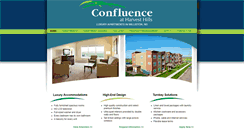 Desktop Screenshot of confluenceapts.com